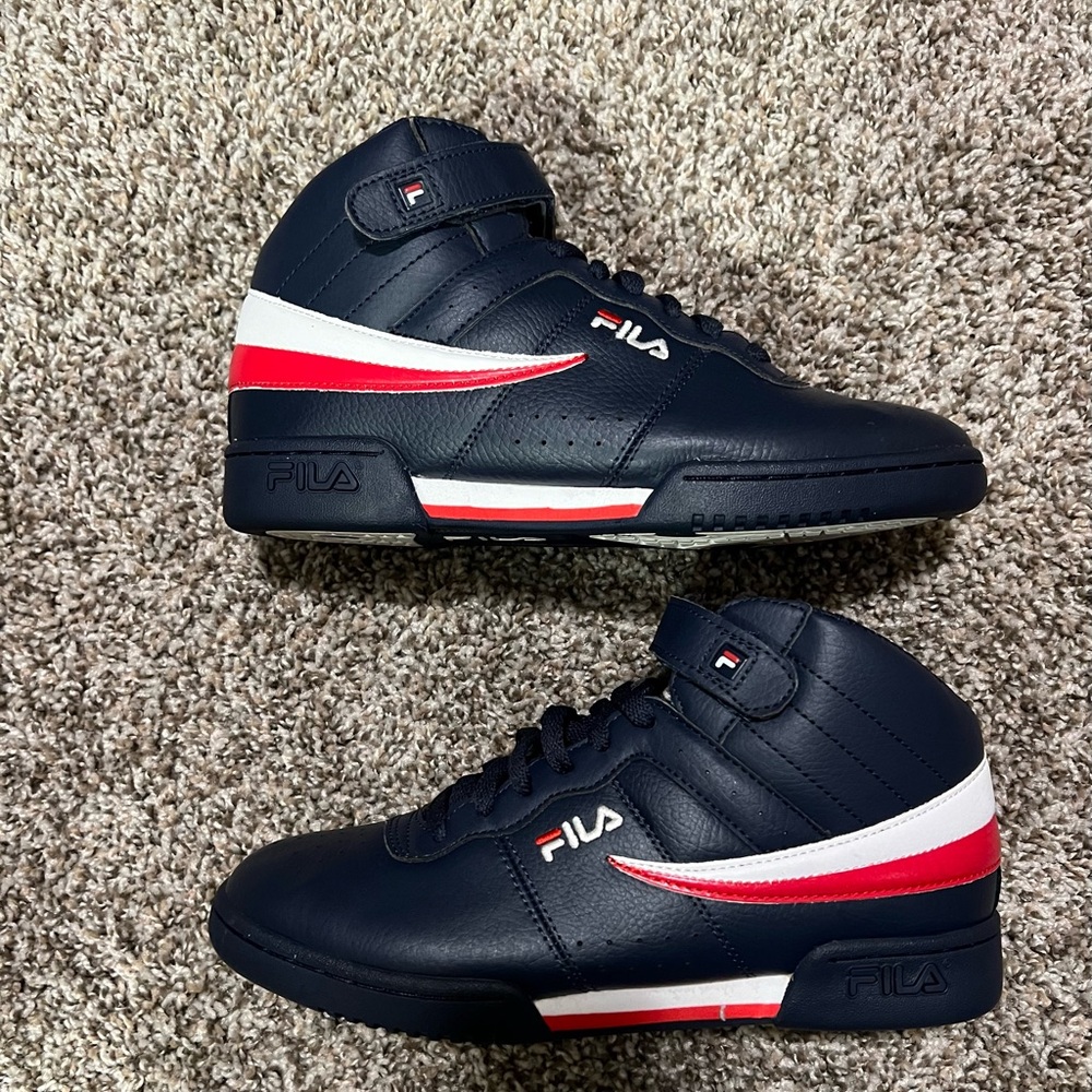 Fila Men's F-13 M fashion-sneakers/Navy blue/Lightly Used/No Box